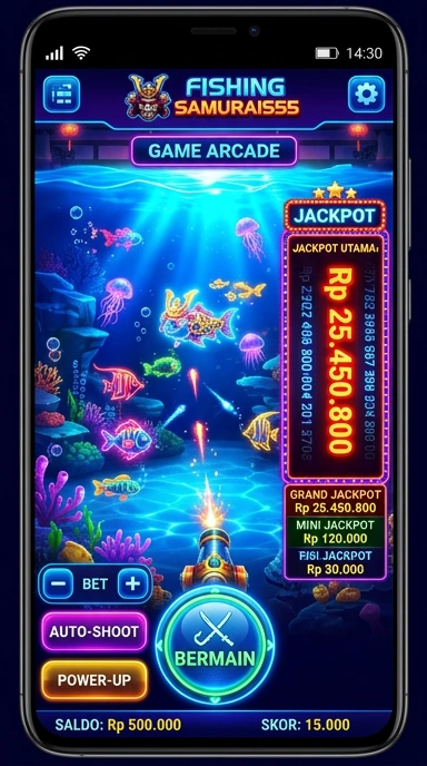 samurai555 — cuplikan layar ringkas